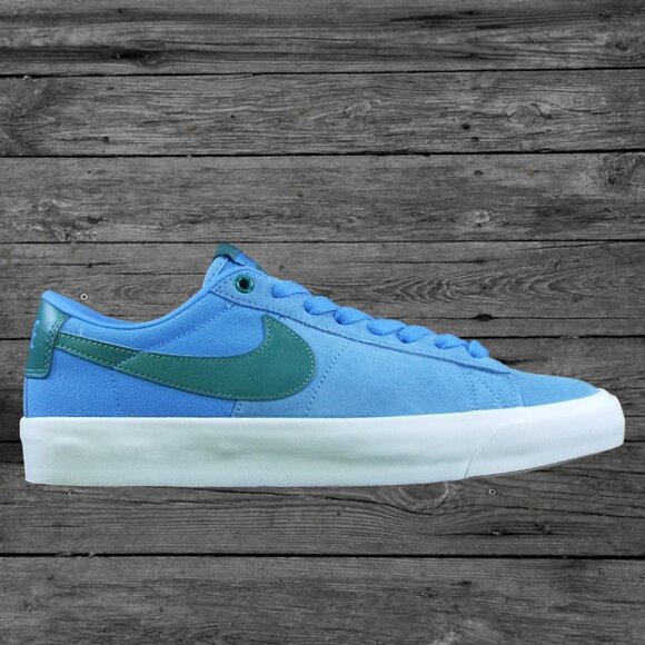 Nike SB Zoom Blazer Low Pro GT Shoes - University Blue/Bicoastal (BRAND NEW) - Picture 2 of 4